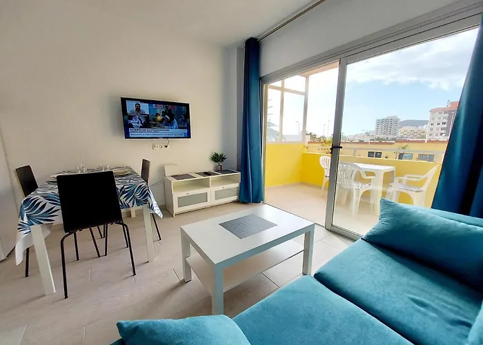 Sunny Cozy Nice Apartment Loscristianos Wifi,Pool